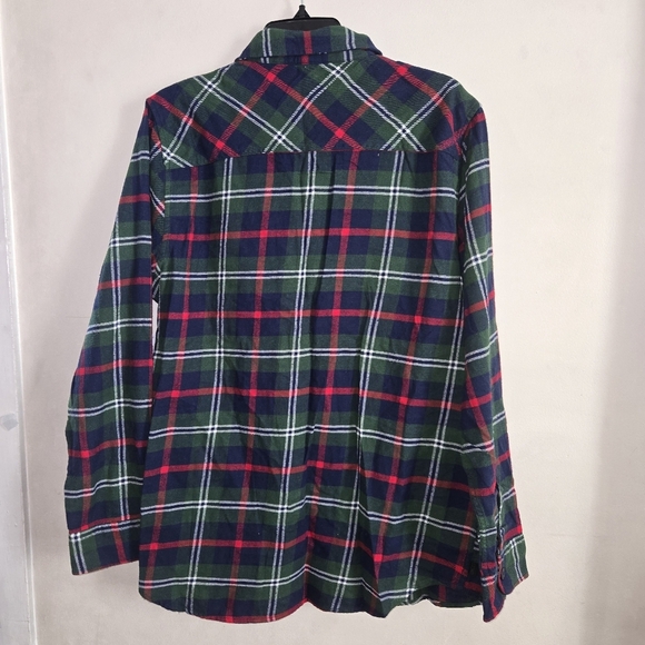 Stoic Men's Casual Plaid Button-Down Shirt - Red and Green - Picture 5 of 7